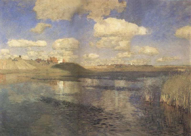 Levitan, Isaak The lakes. Rubland oil painting picture